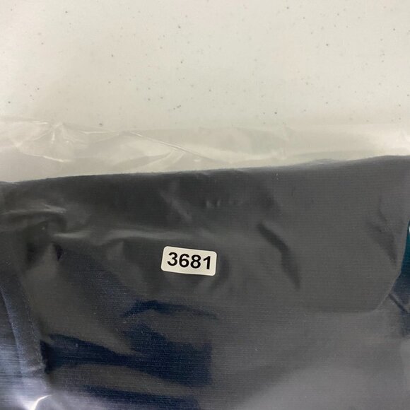 Aryeh Blue Knit Sheath Dress Split Sleeves Womens Large Minimalist Basic Modest - Picture 6 of 6